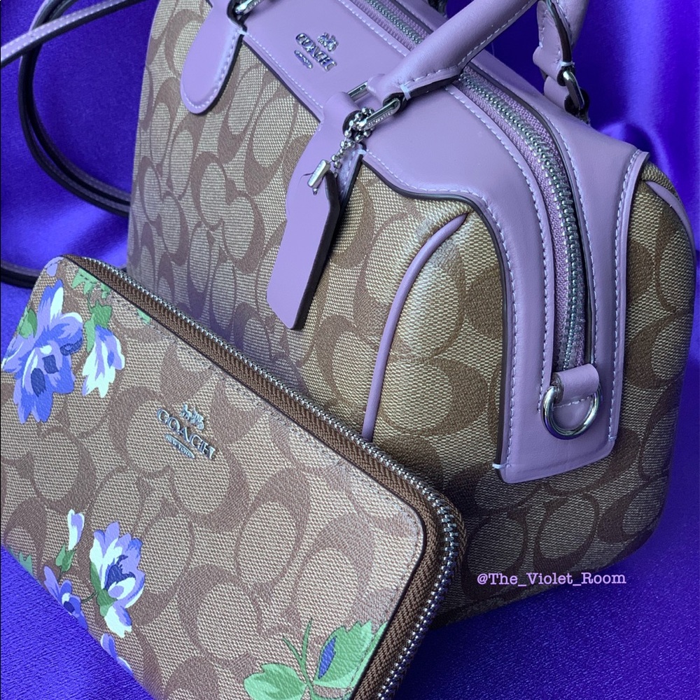 ▪️SALE▪️Signature Mini Bennett Satchel & Wallet - Picture 2 of 8